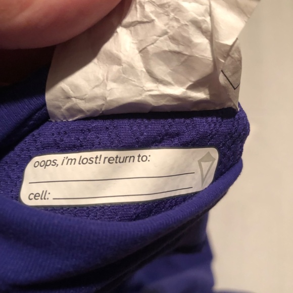 Ivivva. BY lulu lemon size 14 North Star purple pants. Pockets, hidden pocket. - Picture 11 of 12